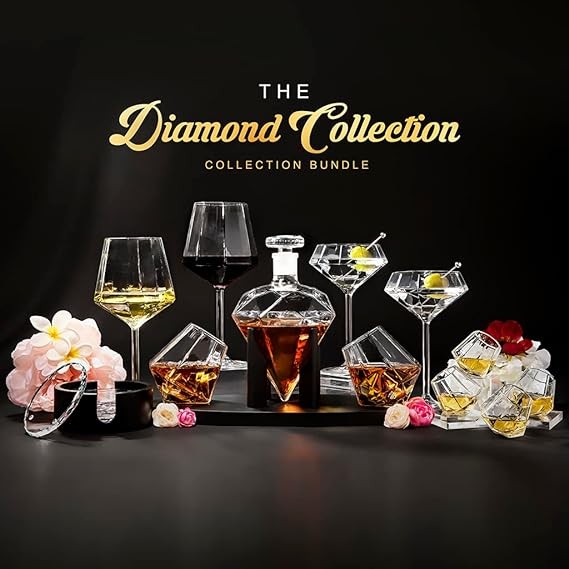 Dragon Glassware, The Diamond Collection Bundle