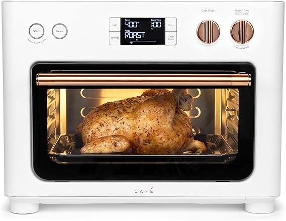 Cafe Couture Oven with Air Fry, 14 Cooking modes in 1 including Crisp Finish, Wifi, Matte White