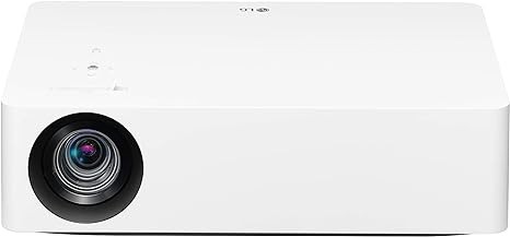 LG CineBeam UHD 4K Projector HU70LA - DLP Home Theater Smart Projector with Alexa Built-In, White