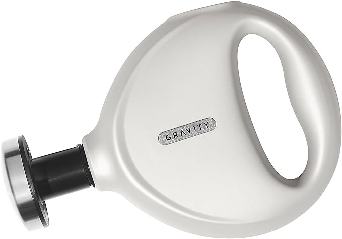 Gravity Move Heated Mini Massager, Handheld Electric Massage Gun, Compact Deep Tissue Treatment for Athletes On The Go, Portable Percussion Massager, Quiet Body Massage Gun for Pain Relief